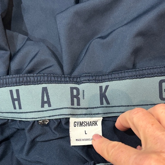 Gymshark Mens Navy Blue Joggers large - Picture 2 of 4